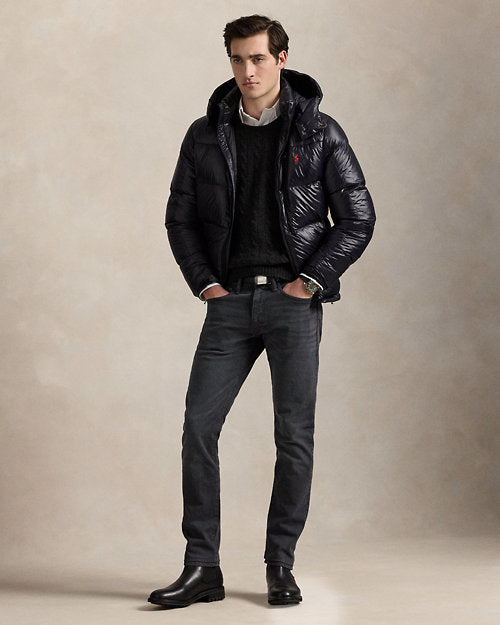 “RL” Shiny Puffer Black