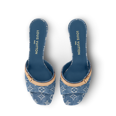 Monogram Kitten Heels