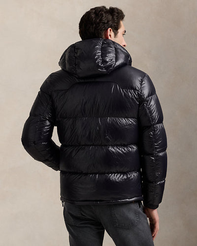 “RL” Shiny Puffer Black