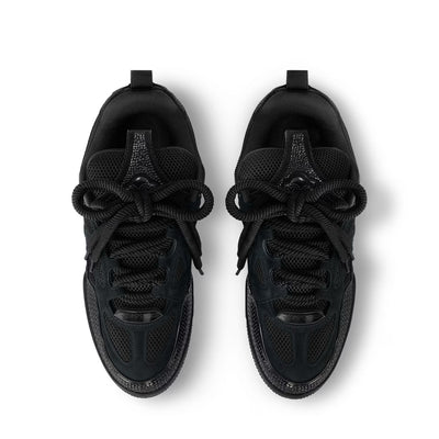 "Lv" Skate Black Crystal