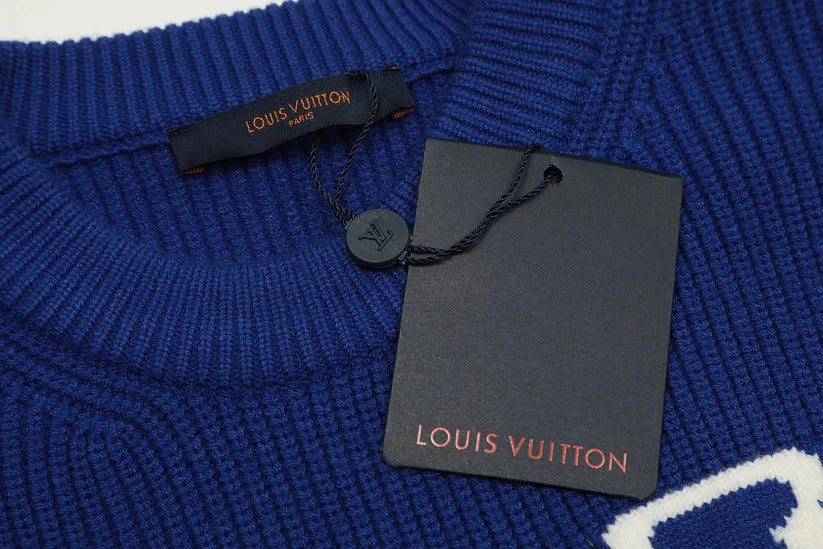 "LV" Designer Strickpulli