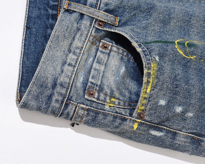 "Wavy"- Flared Denim