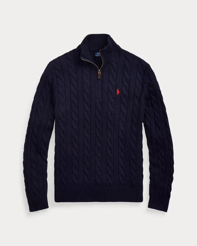 "RL" Knit Halfzip