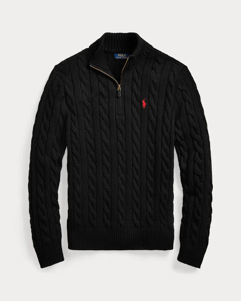"RL" Knit Halfzip
