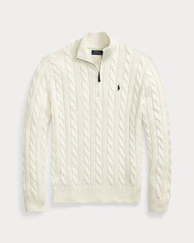 "RL" Knit Halfzip