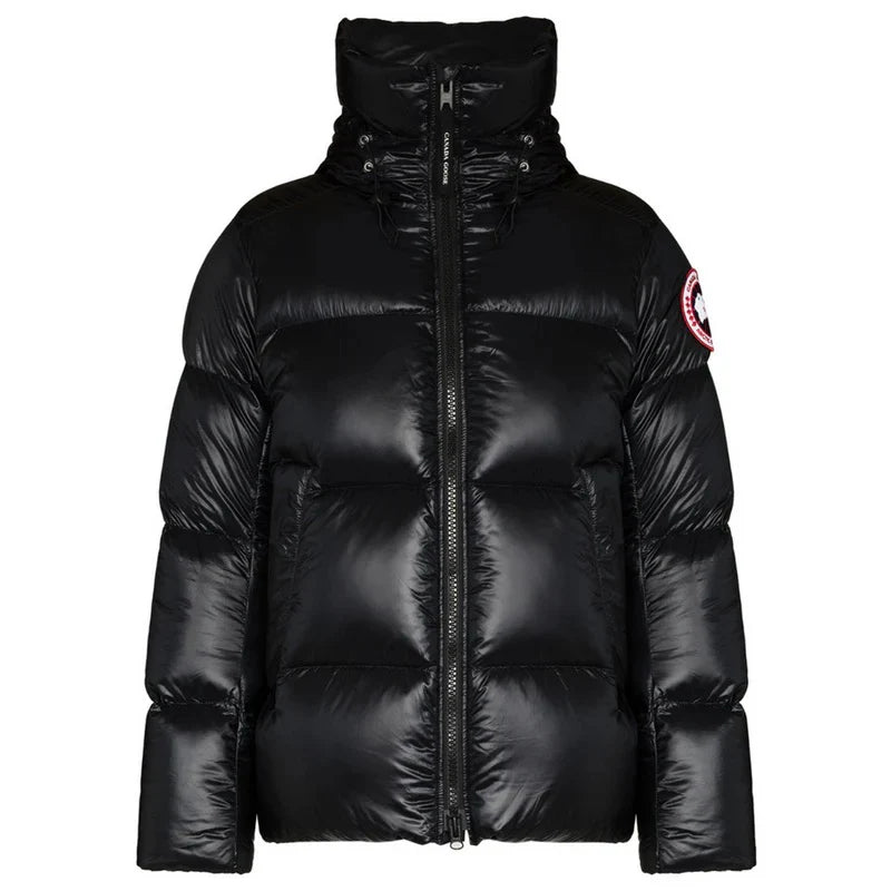 "Goose" Shiny Puffer Black